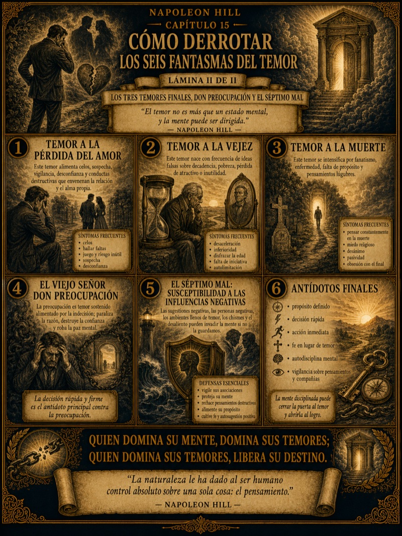 Cómo derrotar los seis fantasmas del temor, lámina 2