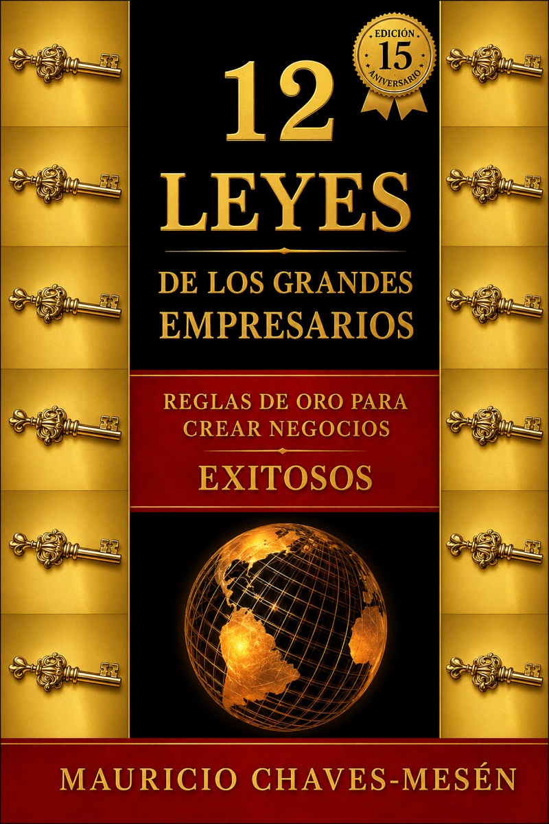 Portada de 12 Leyes de los Grandes Empresarios