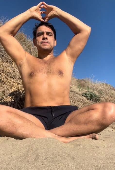 Meditación en la playa