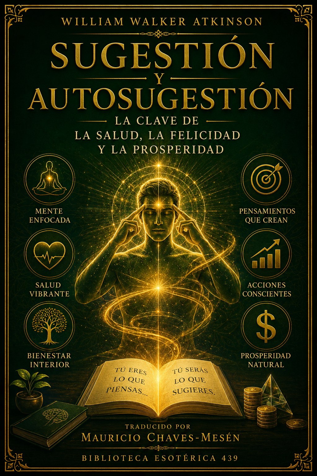 Sugestión y autosugestión: la clave de la salud, la felicidad y la prosperidad