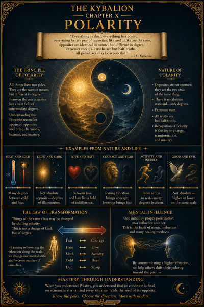 Polarity visual map