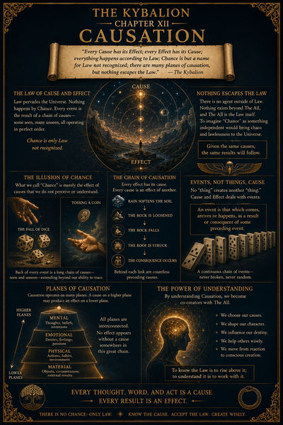 Causation visual map