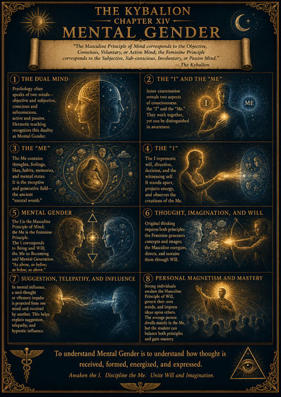 Mental Gender visual map